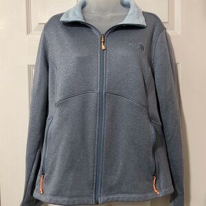 The North Face Blue Full-Zip Jacket
